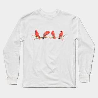 Bohemian Waxwing BW001 Long Sleeve T-Shirt